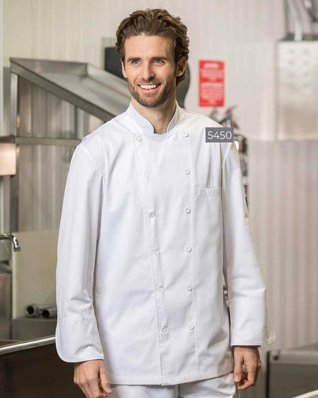 Veston de chef blanc