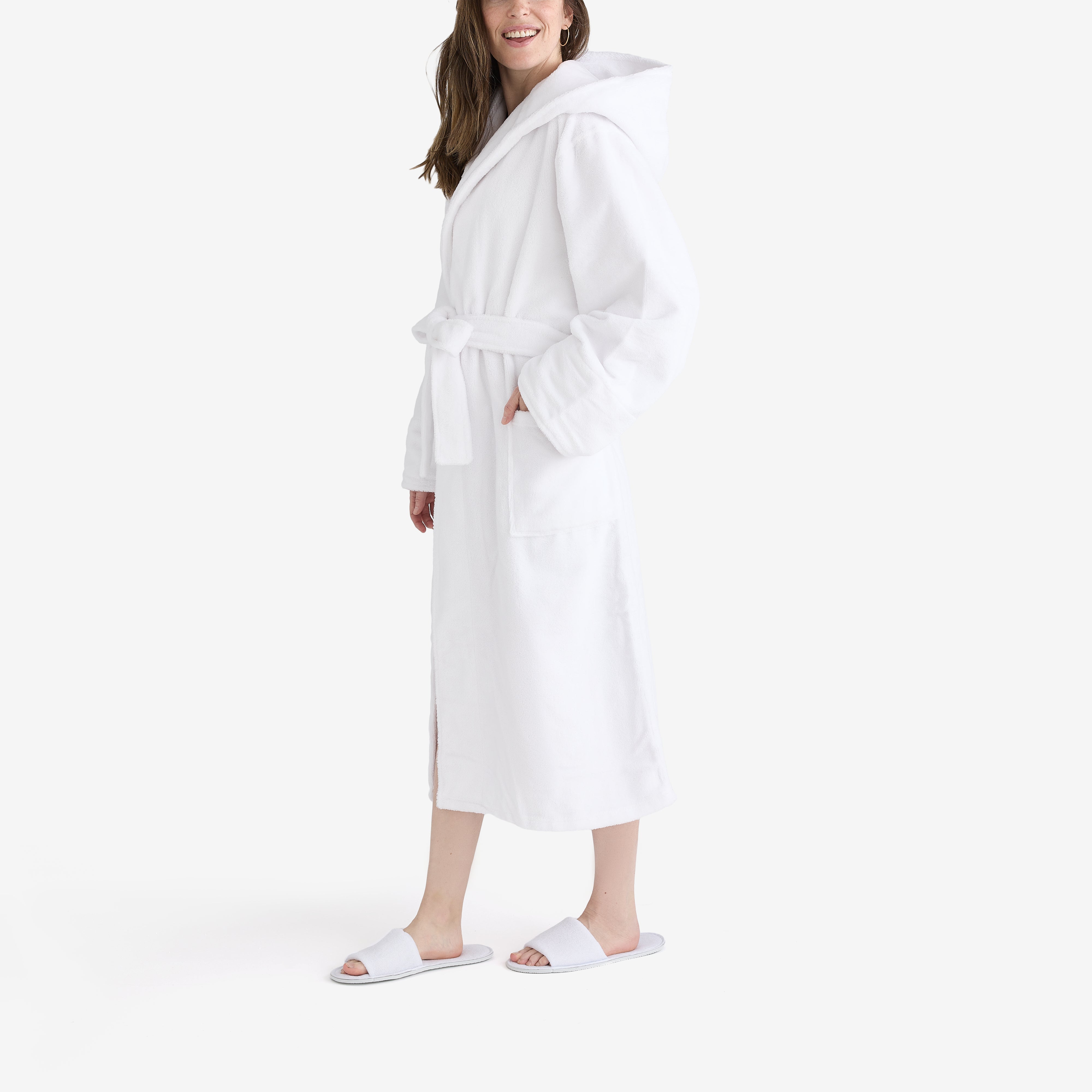 Boston Hotel Bathrobe | White | Lieberman Tranchemontagne